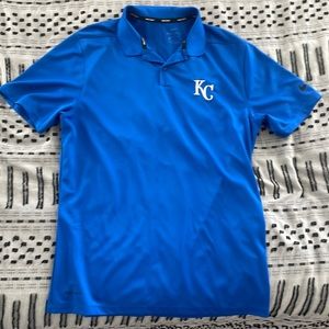 MLB Nike Golf Dri-Fit Polo KC Royals